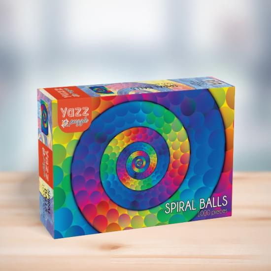 Yazz Spiralballs Puzzle mit 1000 Teilen Yazz Spiralballs Puzzle mit 1000 Teilen
