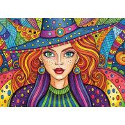 Puzzle Yazz Hexe 1000 Teile