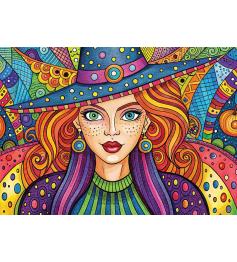 Puzzle Yazz Hexe 1000 Teile