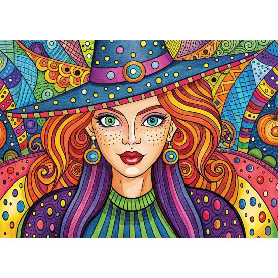 Puzzle Yazz Hexe 1000 Teile