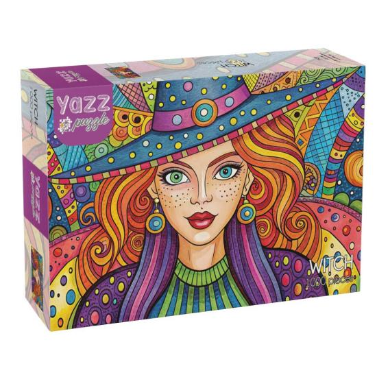 Puzzle Yazz Hexe 1000 Teile