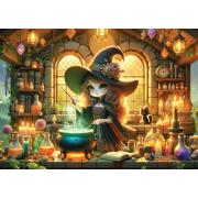 Puzzle Yazz Liebliche Hexe 1000 Teile