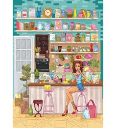 Puzzle Yazz Gemütliches Café 1000 Teile