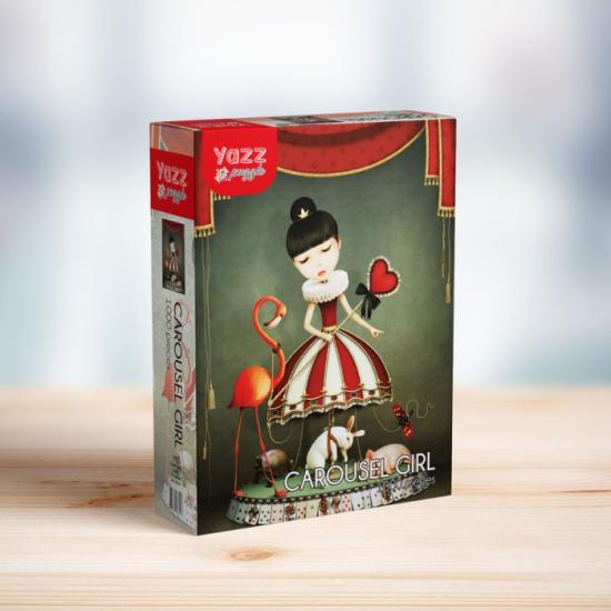 Yazz Karussell Mädchen Puzzle 1000 Teile Yazz Karussell Mädchen Puzzle 1000 Teile