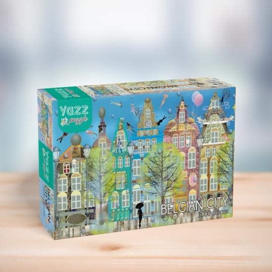 Yazz Belgisches Stadtpuzzle 1000 Teile