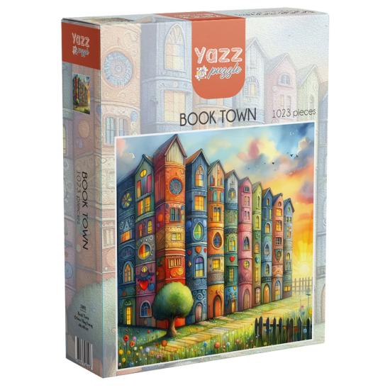 Puzzle Yazz Buchstadt mit 1023 Teilen