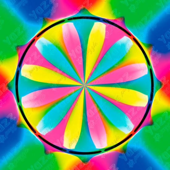 Yazz Buntes Ornament-Puzzle 1023 Teile Yazz Buntes Ornament-Puzzle 1023 Teile