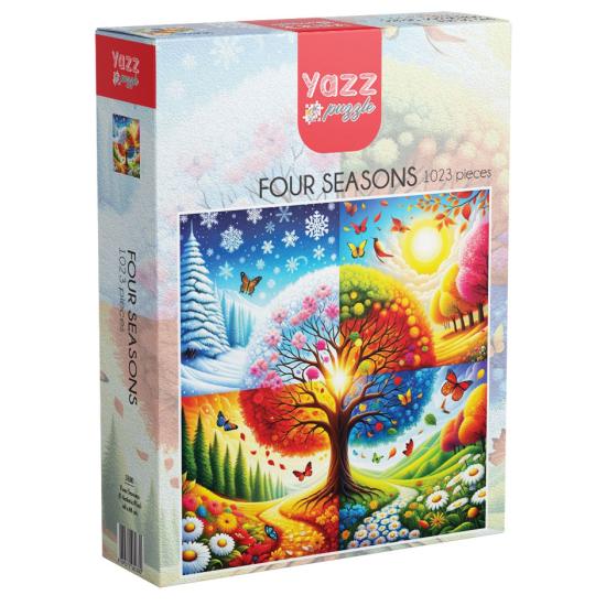 Puzzle Yazz Vier Jahreszeiten mit 1023 Teilen