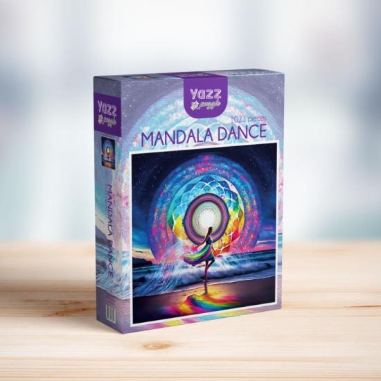 Yazz Mandala-Tanz-Puzzle mit 1023 Teilen