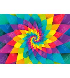 Yazz Regenbogen-Spiralpuzzle 1000 Teile