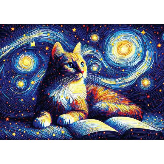 Puzzle Yazz Sternenkatze 1000 Teile