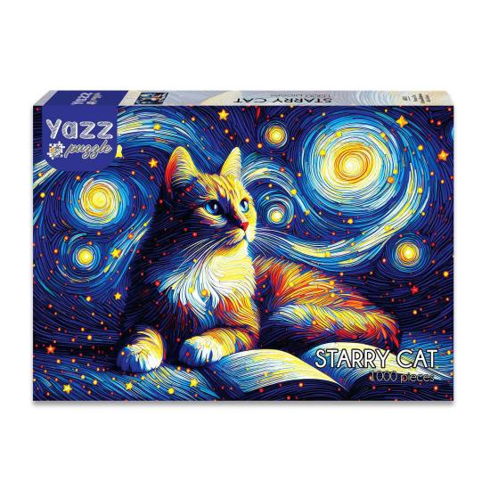 Puzzle Yazz Sternenkatze 1000 Teile