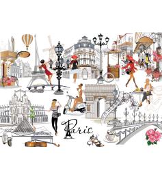 Puzzle Yazz Paris 1000 Teile