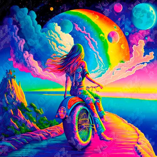 Yazz Rainbow Walk Puzzle 1023 Teile