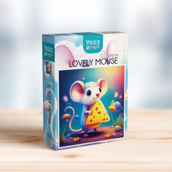 Yazz Lovely Mouse Puzzle 1023 Teile Yazz Lovely Mouse Puzzle 1023 Teile